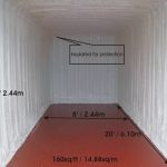 Low cost insulated self storage