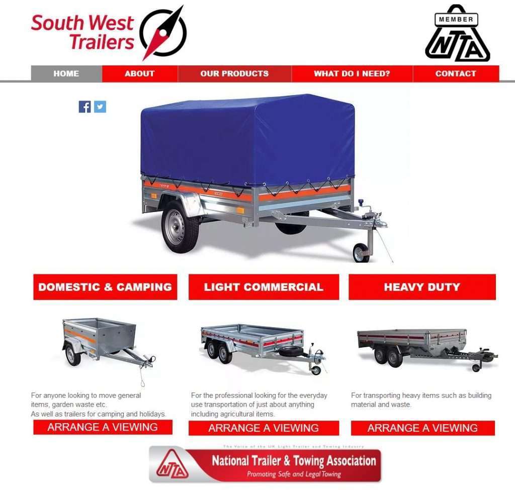 Low cost trailers