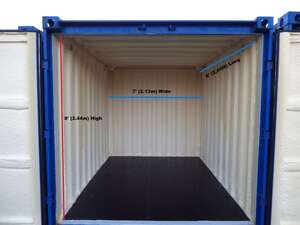 An image of a Whiteball Self Storage 8 x 7 unit