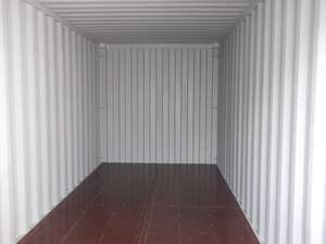 An uninsulated shipping container.